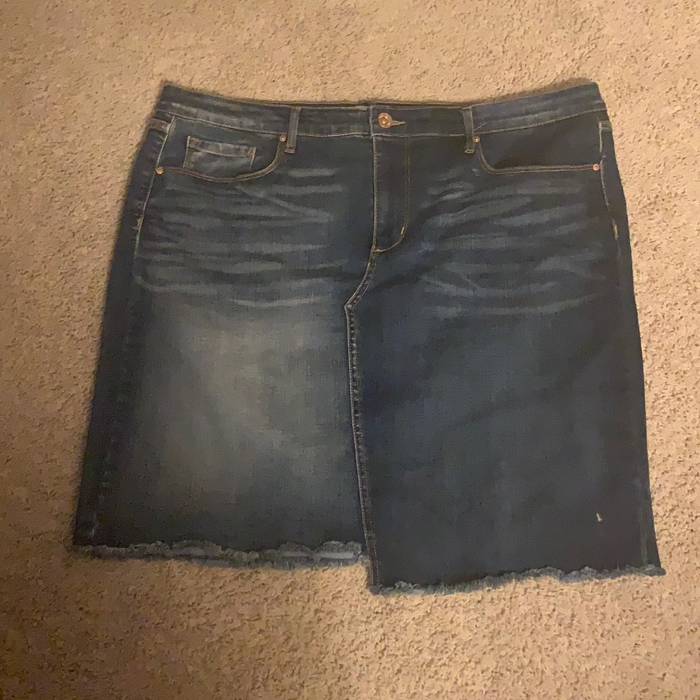Vintage America jean skirt women’s size 14